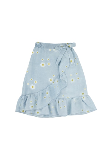 Bestkids Kız Çocuk Anvelop Denim Etek 001