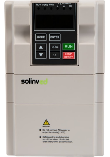 Solinved 3 Hp 2.2 Kw Monofaze(3X220) Solar Pompa Sürücü