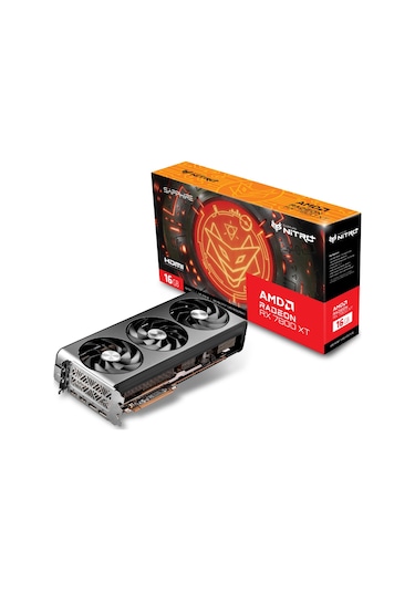Sapphire AMD Radeon RX 7800 XT Nitro+ 11330-01-20G 16 GB GDDR6 256 Bit Ekran Kartı