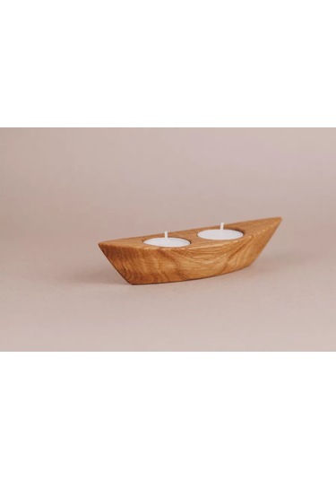 Tateplota İç Dekorasyon İçin Ahşap Lületaşı Şamdan 197246553 Aromatik