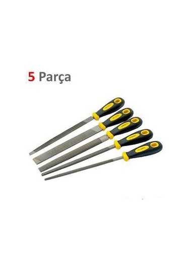 32 Cm Büyük Boy 5 Li Eğe Seti Meşem Marka
