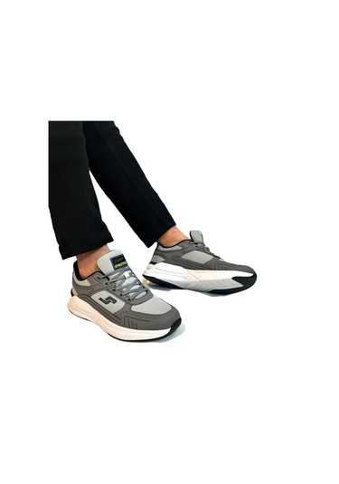 Jump 32438 Gri Memory Hafızalı Ortapedik Hafif Spor Ayakkabı Gri