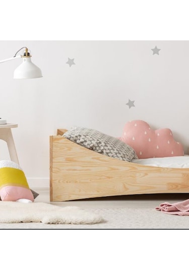 Markaawm Markaawm Montessori Yatak Happy Bebek Beşiği Akçaağaç