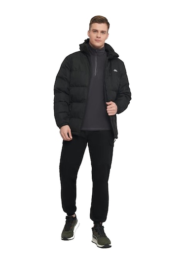 Trespass Clip Padded Erkek Outdoor Mont Siyah