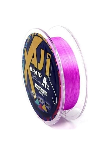 Fujin Aji Light Game Braid 4x 0.02mm 100mt. Pink İp