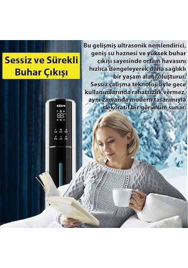 Ezere Aquapure Mns-a09 Ultrasonik Hava Nemlendirici