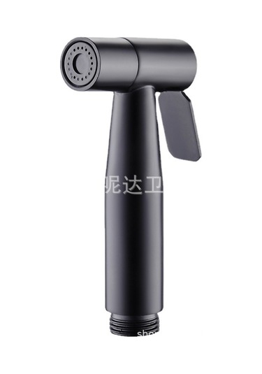 Suofeng 304 Paslanmaz Çelik Tuvalet Duşu Seti - 1,5 Metre Esnek Hortumlu Siyah Model