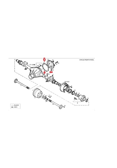 Iveco-daıly-conta, Diferansiyel Kapak