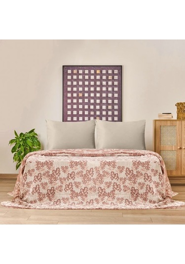 Evidea Soft Belloria Çift Kişilik Yatak Örtüsü - Kiremit - 220x255 Cm Kiremit