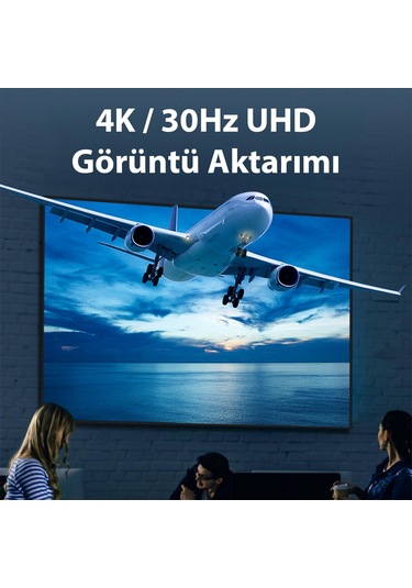Veggieg 4k 30hz Type-c To Hdmı Çevirici Dönüştürücü Adaptör