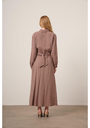 Ftz Women Kadın Modal Etekli Takım Vizon 30714 Vizon