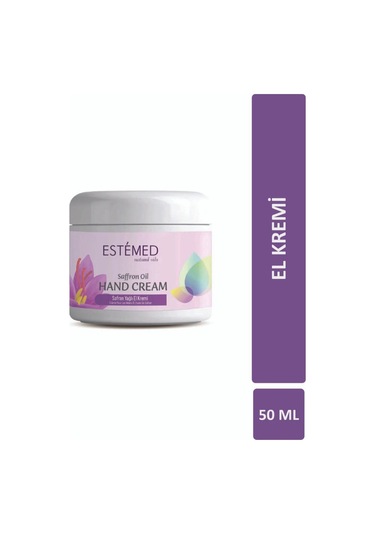 Estemed Safran Yağlı El Kremi 50 ML