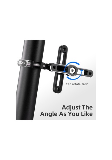 Rockbros Ks-415 Alüminyum Alaşımlı Mtb Yol Bisikleti Şişe Montaj Adaptörü Çift Taraflı Su Şişesi Kafesi Tutucu Adaptörü