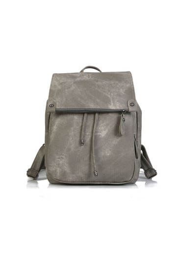 Ccgloball Şeker Renkli Çanta Sırt Çantası Çanta Çanta Çanta Moda Bayan Çanta Gri