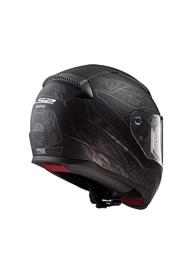 Ls2 Rapıd Crypt Mat Kask Siyah