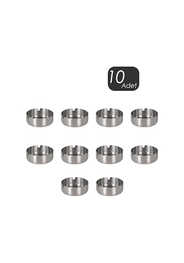 Porsima Etn-015 10 lu Küllük 1,2 ml Kalınlık Metal Küllük