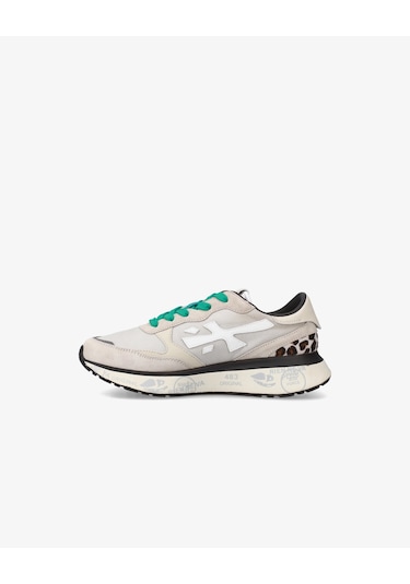 Premiata Sneakers Lauryn 7485 Beyaz - Leopar