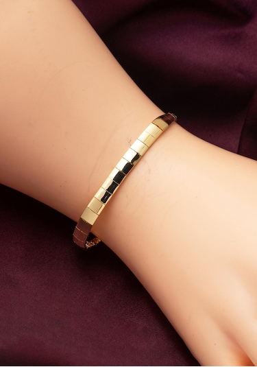 Bilezikci Dolunay Taşsız Suyolu Altın Düğün Seti