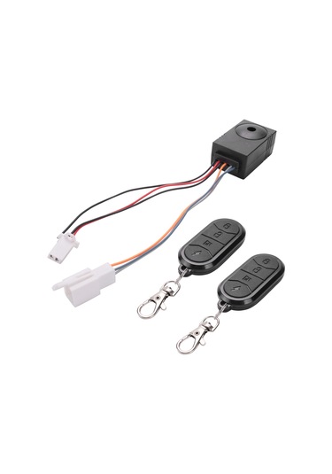 Anjiexun Ebike Alarm Sistemi Çift Uzaktan Kumanda 36v 48v 60v 72v Evrensel