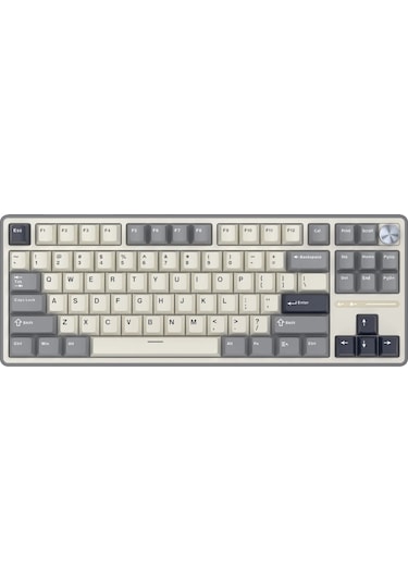 Royal Kludge R87 Pro Beyaz/gri Tkl Kablolu Us Gaming Klavye