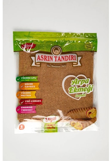 Asrın Tandırı Arpa Ekmeği 4 x 350 G
