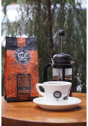 Oze Special Blend Dark Roast Filtre Kahve 250 G Makine Kağıt Filtre Metal Filtre