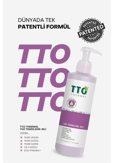 Yüz Temizleme Jeli 150 Ml Çay Ağacı Yağı / Tea Tree Oıl