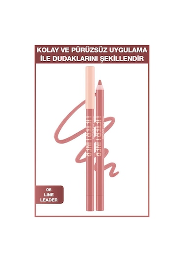 Maybelline New York Lifter Liner Dudak Kalemi 06 Line Leader