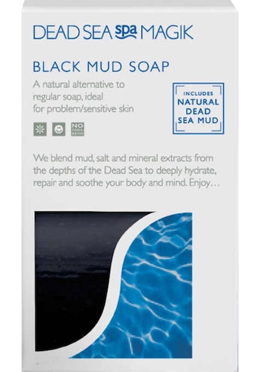 Dead Sea Spa Magik Black Mud Soap 100 G