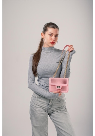 Ççs Kadın 17791 Omuz Ve El Çantası Pembe