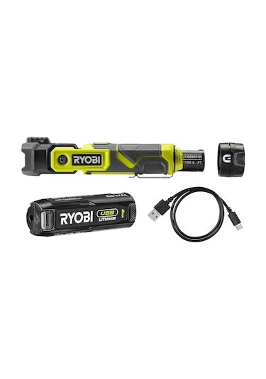 Ryobi RLP4-120G 4V Akülü El Feneri - 5133006131 Beyaz