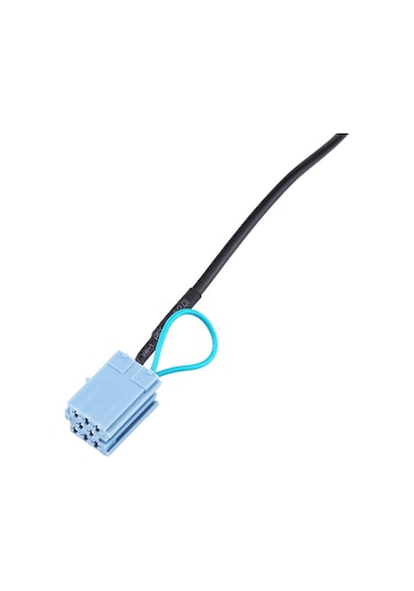 Geeroyoo Smart 450 Tüm Modelleri İçin 3.5mm Aux Ses Kablosu, Plug & Play, 150cm Uzunluk, Yüksek Kalite Siyah Plastik