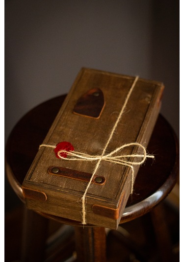 Hediyelik Ahşap Kutu İsimli Büyük