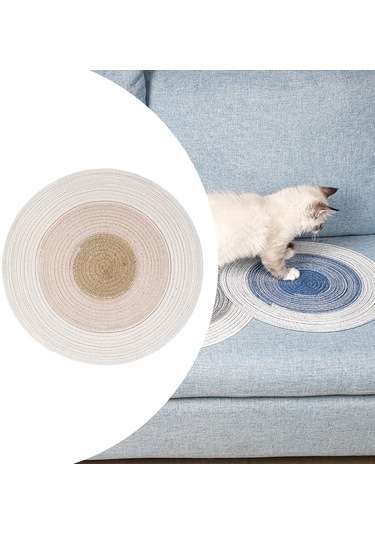 Homyl Kedi Tırmalama Mat Oynama Uyuma Taşlama Kahverengi