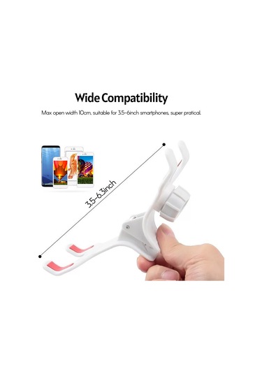 Xiyyadms 78cm Mavi Evrensel Telefon Tutucu, Esnek Boyut Ayarlı 3.5-6 İnç , Boyun/ Bel/ Masa Üstü Kullanıma Uygun, Vlog/ Selfie/ Video Konuşma İçin