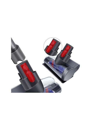 Dyson Uyumlu V10, V11, V15 İle Uyumlu Mini Türbin Başlık Anti-tangle