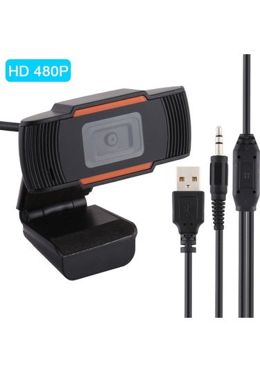 Sones Android Tv İçin Skype İçin Hd 480p Pc Web Kamerası Döndürülebilir Bilgisayar Kamerası Usb Web Kamerası