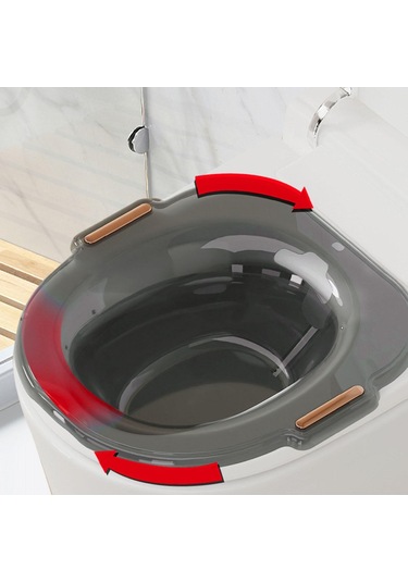 Suntek Sitz Banyo Geniş Oturma Alanı Banyo Seyahati Için