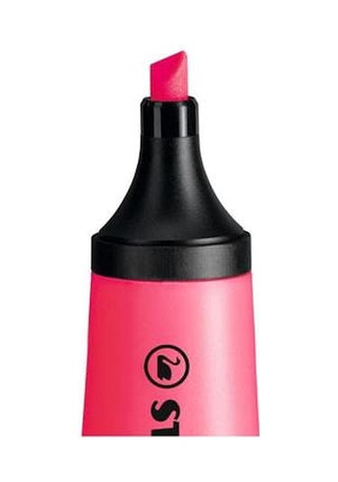 Stabilio Pembe Neon Fosforlu Kalem