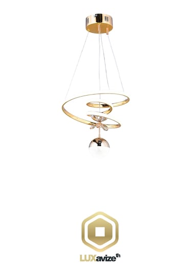 Melis Mini Ledli Gold Avize Gold