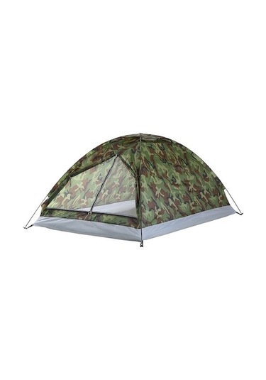 Ankatek Tomshoo Kamp Çadırı 2 Kişilik Tek Katmanlı Açık Hava Taşınabilir Kamuflaj Mn Çok Renkli Çok Renkli