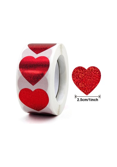 100-500 Adet Kalp Çıkartmalar Zarflar İçin Sevgililer Günü Köpüklü Kalp Çıkartmalar Dekoratif Aşk Çıkartmalar Tatil Dekorasyon Koyu Gri