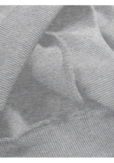 Kışlık Kapüşonlu Sweatshirt, Çocuk Pembe Panter Baskılı Gri