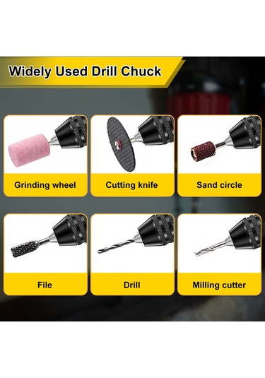 Shineyee 2 Adet Mini Boru Somunu Seti - 0.3-3.6mm Ve 0.8-8mm Çapı, Anahtarsız Tasarım, Altıgen Sap, Elektrikli Vidalama Ve Boru Aletleri İçin Uyumlu