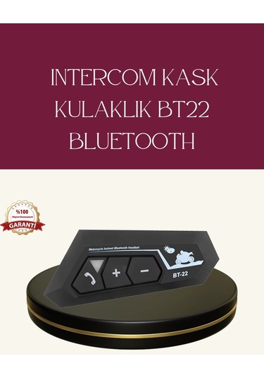 Bfs Motosiklet Sürüşleri İçin Bt22 Kask Bluetooth Kulaklık Mikrofonlu