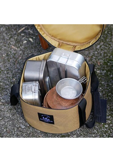 Suntek Kapasiteli Kamp Çantası Taşınabilir Haki-büyük Haki