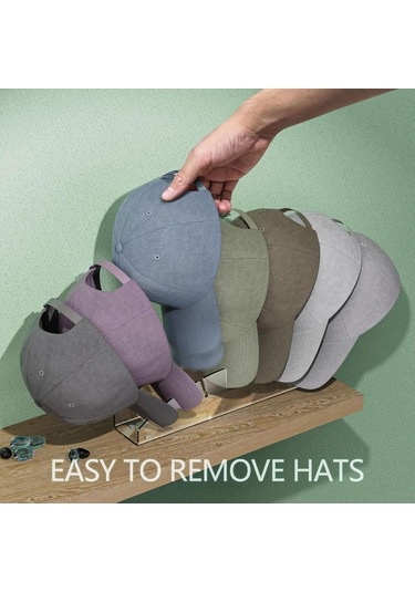 Suntek Şapka Organizatör 7 Beyzbol Şapkaları Için Şapka