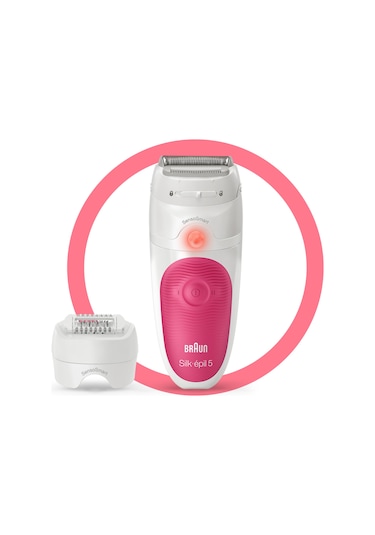 Braun Silk-épil 5 5600 Sensosmart, Kablosuz, Islak&kuru, 3 Ek Par