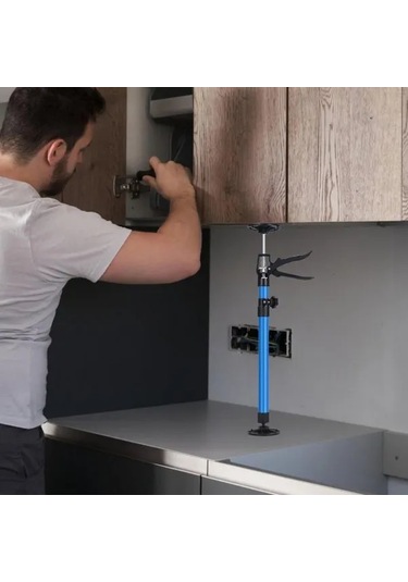 Dream011 Mavi 45,28 İnç Heavy-duty Çelik Dolap Jack Standi Ayarlanabilir Kaymaz Taban