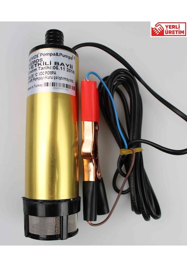 Deli̇ce 12 Volt Pompa Ali̇münyum Gövdeli̇